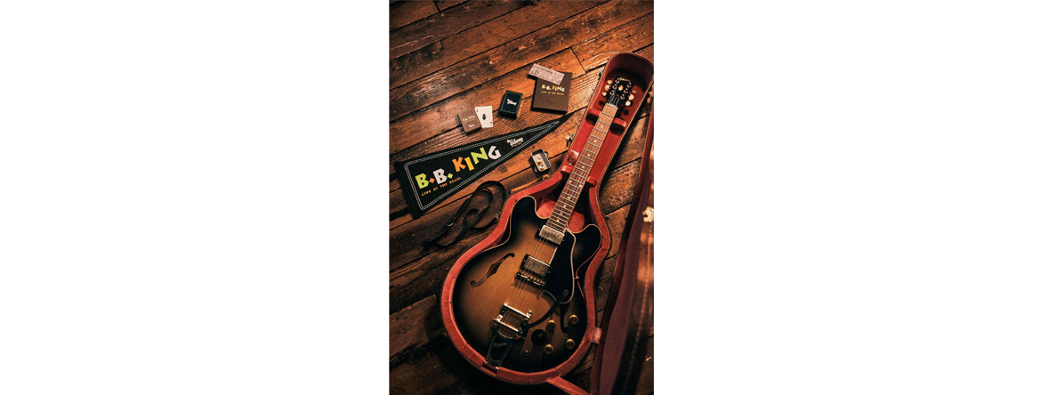 Gibson Custom Shop BB King Live в Regal Argentine Grey ES-335 - на основе выступления King's Live at the Regal ES-335